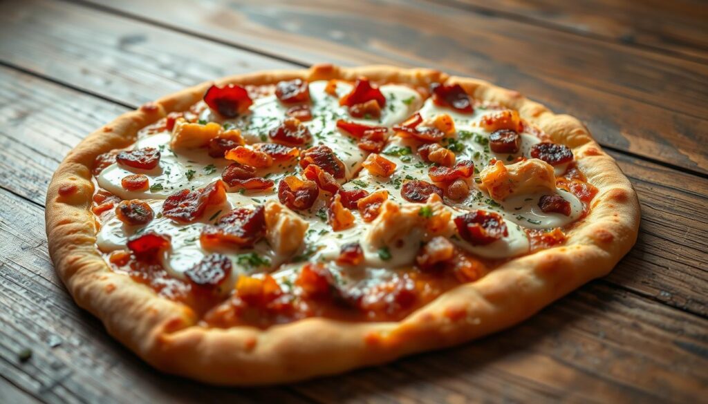 crispy chicken bacon ranch pizza crispy chicken bacon ranch pizza