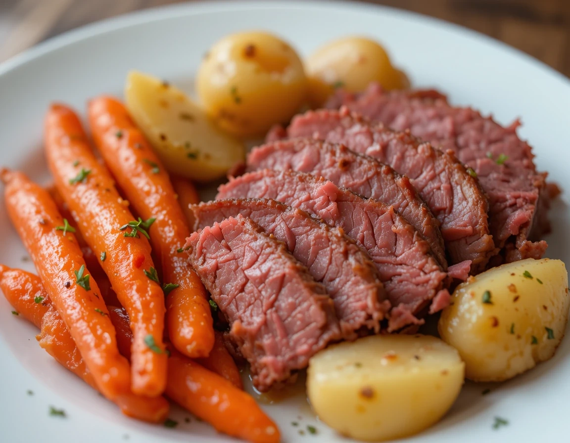 corned beef crock pot recipe
